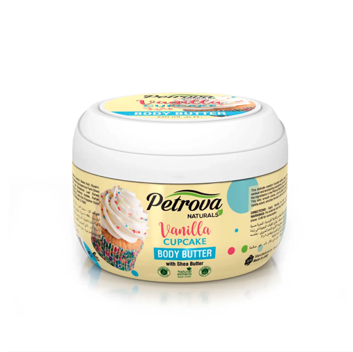 فانيلا كب كيك – زبادي للجسم | من Petrova