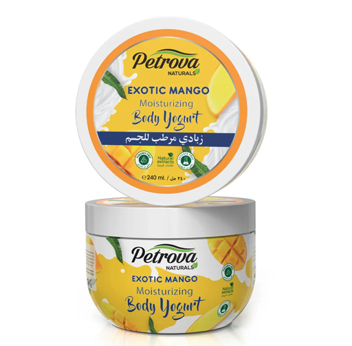 بنكهة المانجو الاستوائي– زبادي للجسم من Petrova