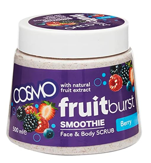 مقشر الوجه والجسم بالتوت من كوزمو