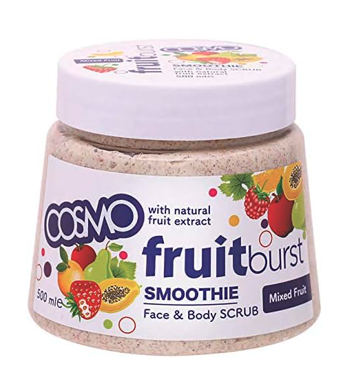 مقشر الوجه والجسم بالفواكة من كوزمو