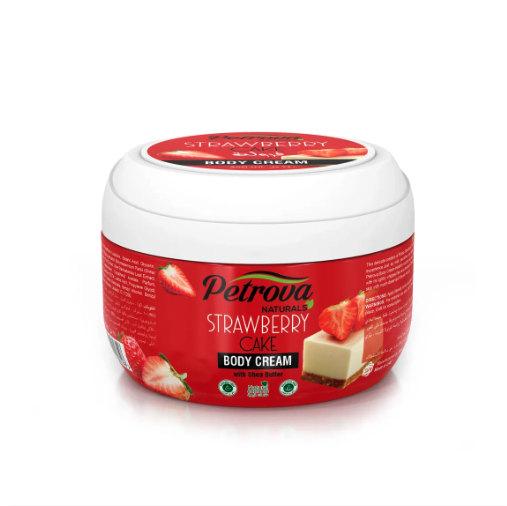 استروبيري كيك  – زبادي للجسم من Petrova